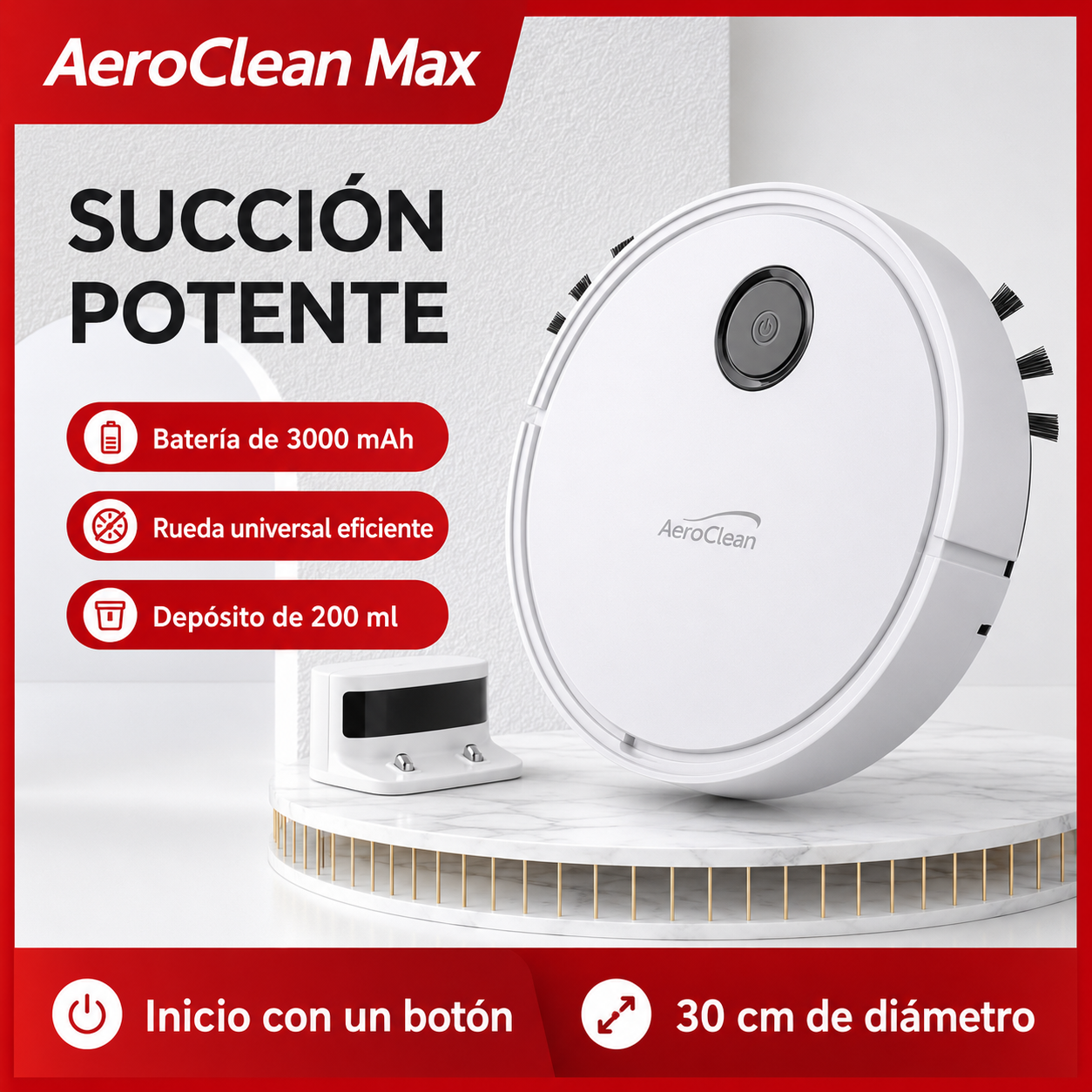 AeroClean Max - Limpia tu casa en segundos